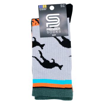 Носки Premier Socks Премиум Exclusive Kangoo мужские классические р.25-27 - купить, цены на - фото 1