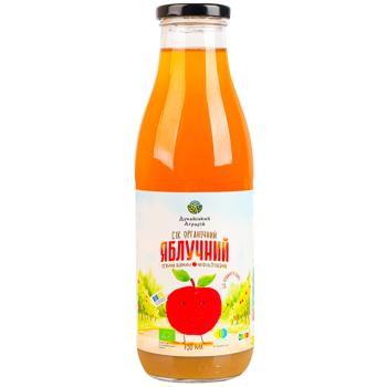 Сік Дунайський Аграрій Органік яблучний нефільтрований 750г - купити, ціни на Grono - фото 1