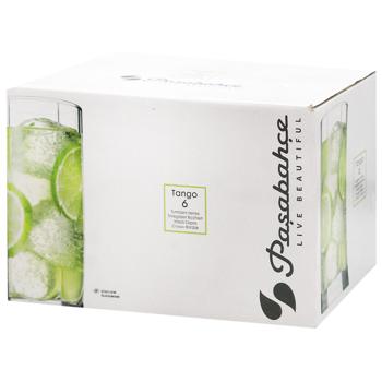 Tango Tall Glasses Pasabahce Set 6pcs 275ml - buy, prices for MegaMarket - photo 3