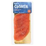 Novus Lightly Salted Salmon Slices 100g