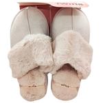 Twins 10963 HS-LUХ Сorduroy Gray Women's Slippers s.38/39