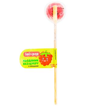 Lol & Pop Spherical Sugar Free Lollipop with Fruit and Berry 20g