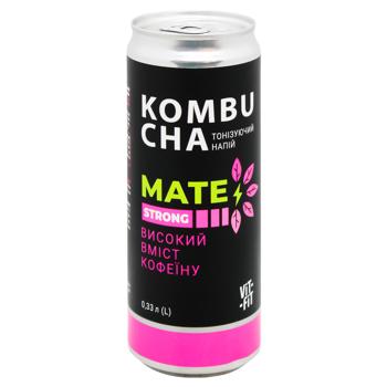 Vit-Fit Mate Strong Kombucha 0.33l - buy, prices for MegaMarket - photo 1