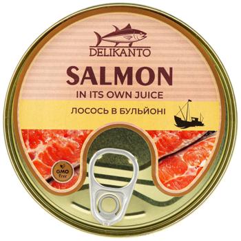 salmon Delikanto 240g can Latvia - buy, prices for Epicentr FOOD - photo 2