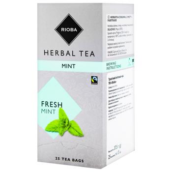 Rioba Mint Herbal Tea 1.5g*25pcs - buy, prices for METRO - photo 5