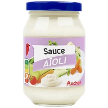 Auchan Aioly Garlic Sauce 245g - buy, prices for Auchan - photo 1