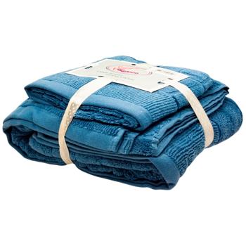 Koloco Cotton Towel 70*140/34*74cm 2pcs - buy, prices for Vostorg - photo 2