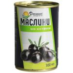 Domashni Produkty Pitted Black Olives 300ml
