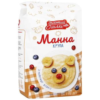 Крупа Золотий Шлях Манна 1 кг - купити, ціни на КОСМОС - фото 3