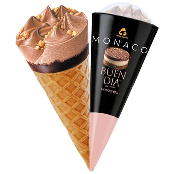 Three Bears Monaco Buen Dia Hazelnut and Vanilla Ice Cream 100g - buy, prices for Chudo Market - photo 1