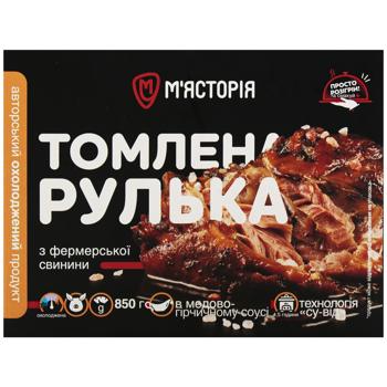 Myastoriya Pork Shank Stewed in Honey-mustard Sauce 850g - buy, prices for - photo 2