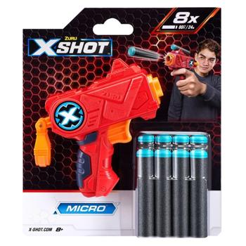 Zuru X-Shot Excel Micro 2.0 Color Card Blaster 8 Cartridges