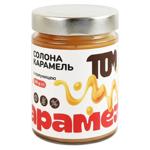 Карамель TOM солона з полуницею 330г с/б