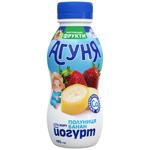 Йогурт Агуня с наполнителем клубника-банан 2,7% 185г