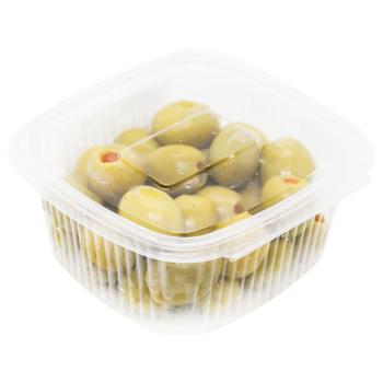Green Olives Stuffed with Red Pepper 141/160 - buy, prices for - photo 2