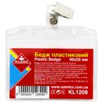 Бейдж Klerk 90x55мм KL1208