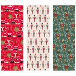 Auchan Christmas Gift Wrapping Paper 0.7х2m in assortment