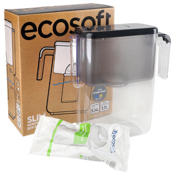 Ecosoft Slim Graphite Filter Jug ​ - buy, prices for MegaMarket - photo 1