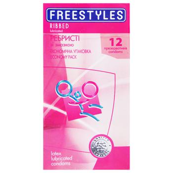Freestyles Ribbed Condoms 12pcs - buy, prices for Tavria V - photo 2