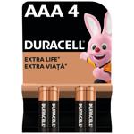 Батарейки Duracell AAA лужні 4шт