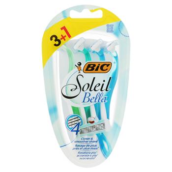 Бритва BIC Soleil Bella женская 3шт - купить, цены на Auchan - фото 2