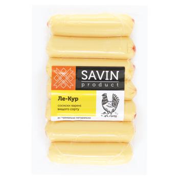 Сосиски Savin Product Ле-Кур из мяса птицы высший сорт - купить, цены на MasterZoo - фото 1