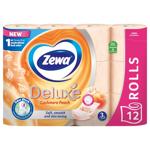 Zewa Deluxe Cashmere Peach 3-ply Toilet Paper 12pcs