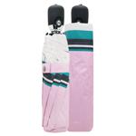 Krago Women's Fully Automatic Umbrella Pink with Stripes