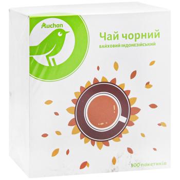 Auchan Black Tea 1.5g*100pcs - buy, prices for - photo 3