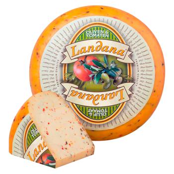 Landana Cheese with Olives and Tomatoes 50% - buy, prices for Za Raz - photo 1