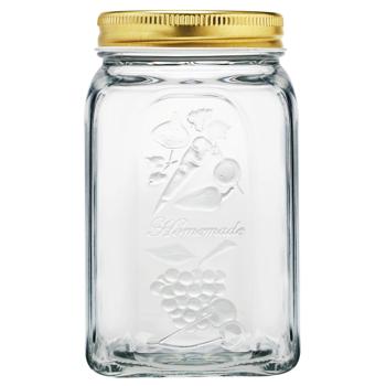 Pasabahce Homemade Jar with Metal Lid 1l - buy, prices for - photo 1