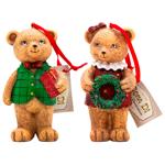 Підвіска декоративна Bona Di Ведмедик 6,5х5,5х11см в асортименті