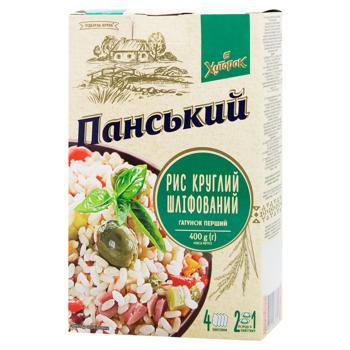 Khutorok Panskiy Round Rice 400g - buy, prices for EKO Market - photo 1