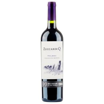 Вино Zuccardi Q Malbec червоне сухе 14% 0,75л - купити, ціни на WINETIME - фото 1