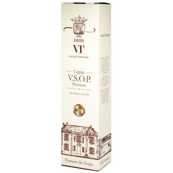 Коньяк Vallein Tercinier VSOP 40% 0,7л - купить, цены на КОСМОС - фото 2