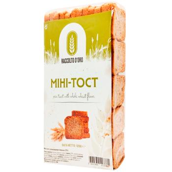 Тости Ракольта Дора 120г цільнозернові - купити, ціни на Восторг - фото 2