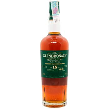 Glendronach 15yo Whisky 46% 0.7l