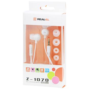 Навушники Real-El Z-1070 White