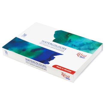 Rosa Studio Watercolor Paint Set 16 colors - buy, prices for - photo 2