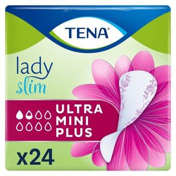 TENA Lady Slim Ultra Mini Plus incontinence pads 24 pieces