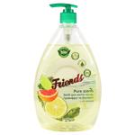 Засіб для миття посуду Friends Грейпфрут та бергамот 900г
