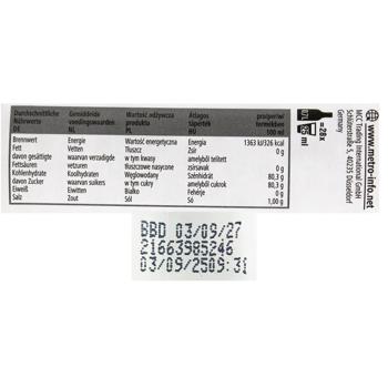 Rioba Salted Caramel Flavour Syrup 0.7l - buy, prices for - photo 3