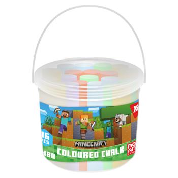 Мел цветной Yes Minecraft Jumbo 16 цветов