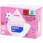 Auchan Daily Pads Ultrathin 60pcs