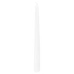 Bolsius White Conical Candle 24.5x2.4cm