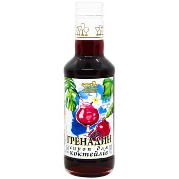 Topping Grenadin Syrup for Cocktails 260g - buy, prices for MasterZoo - photo 1