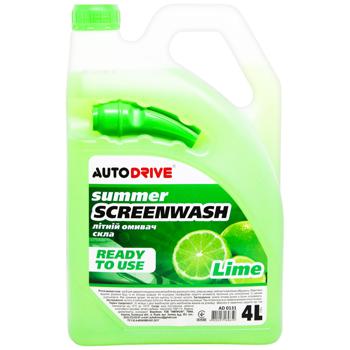 Auto Drive Summer Washer Glass 4L