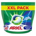 Ariel Pods All-in-1 Mountain Spring Laundry Capsules 50pcs