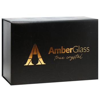 Amber Glass Crystal Box №7 Whiskey Glass Set 2pcs 330ml - buy, prices for WINETIME - photo 3