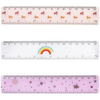 Auchan Rainbow Ruler 15cm - buy, prices for Auchan - photo 2